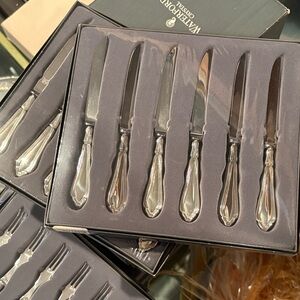 Waterford style Silver fruit Knives - 12 pcs eastern sterling